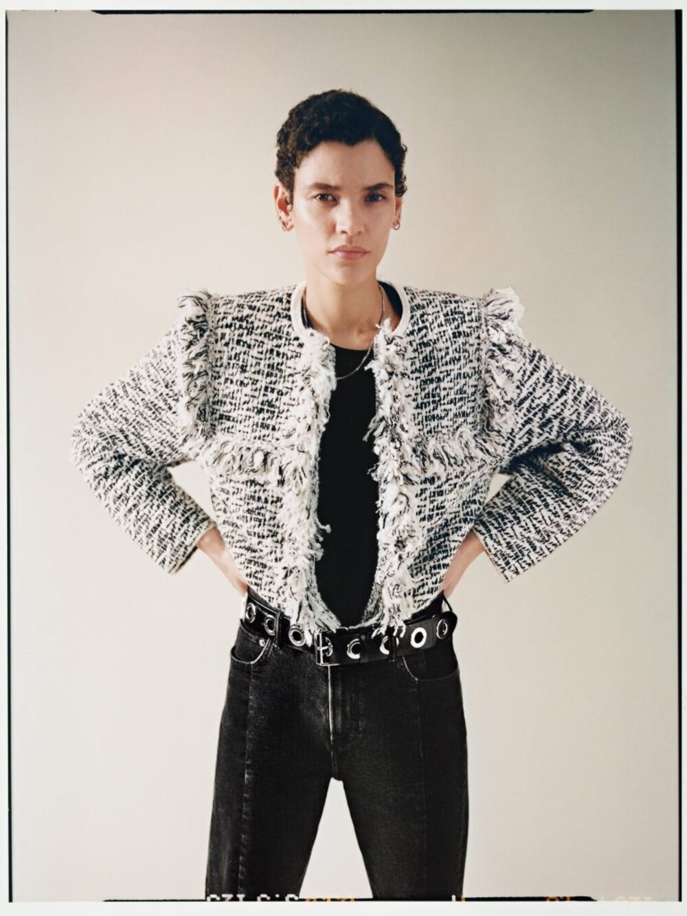 ALLSAINTS ASHLEY TASSEL JACKET WOOL BLEND BOHO HIPPIE EUC $450
